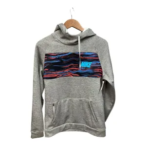 Sweatshirt Hoodie By Nike In Grey, Size: S QuickReleaseFastenings River Core