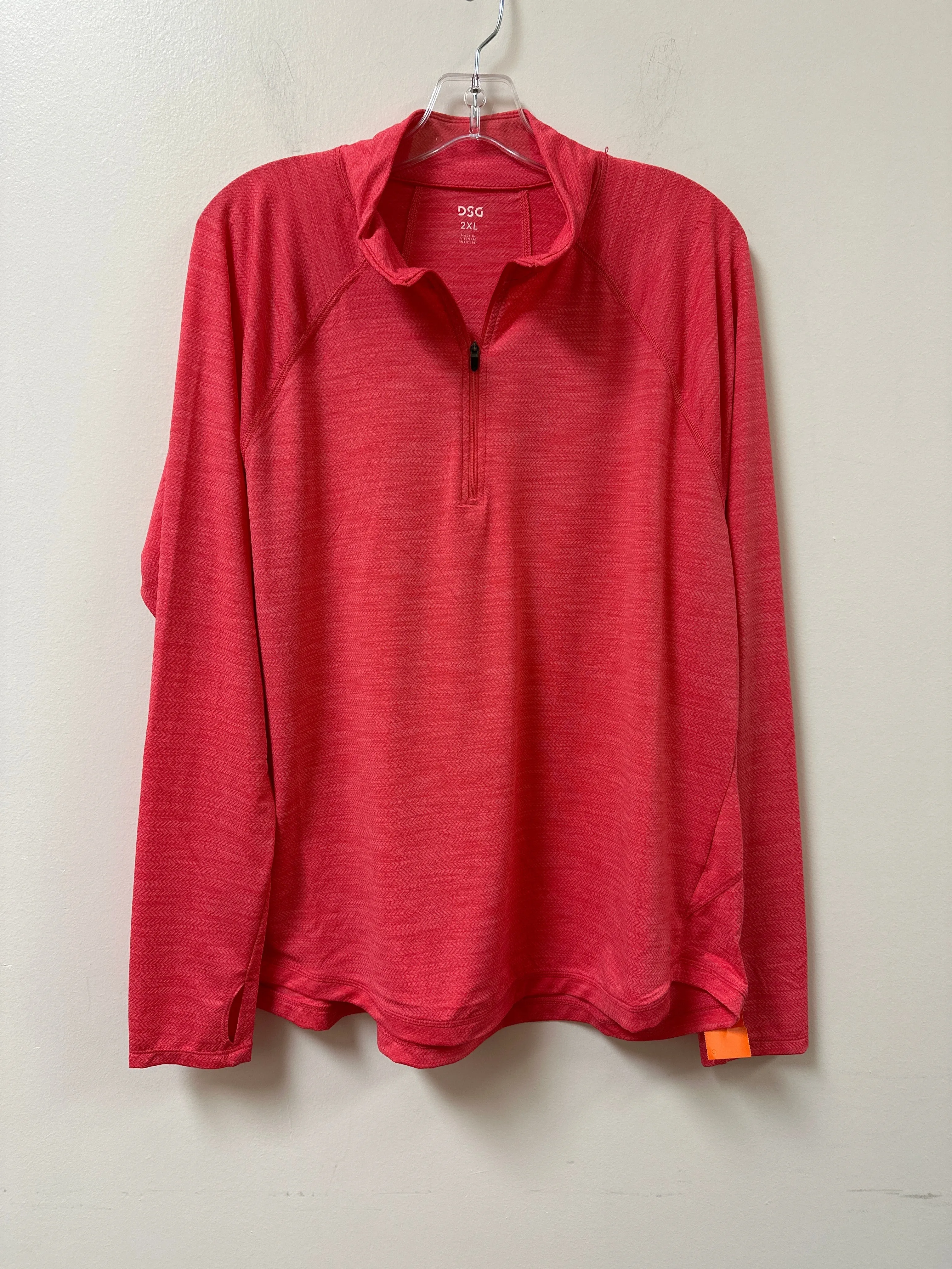 Athletic Sweatshirt Collar By Dsg Outerwear In Pink, Size: 2x Athleisure Cool Sky Cool