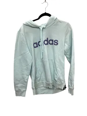 Sweatshirt Hoodie By Adidas In Blue, Size: Xl FadeResistantDye Comfortable Wear