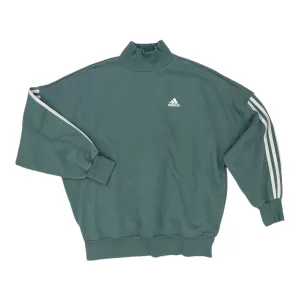 Rain Proof Athletic Sweatshirt Crewneck By Adidas In Grey, Size:S