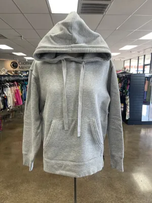 Athletic Sweatshirt Hoodie By Athleta In Grey, Size:S Comfy Style