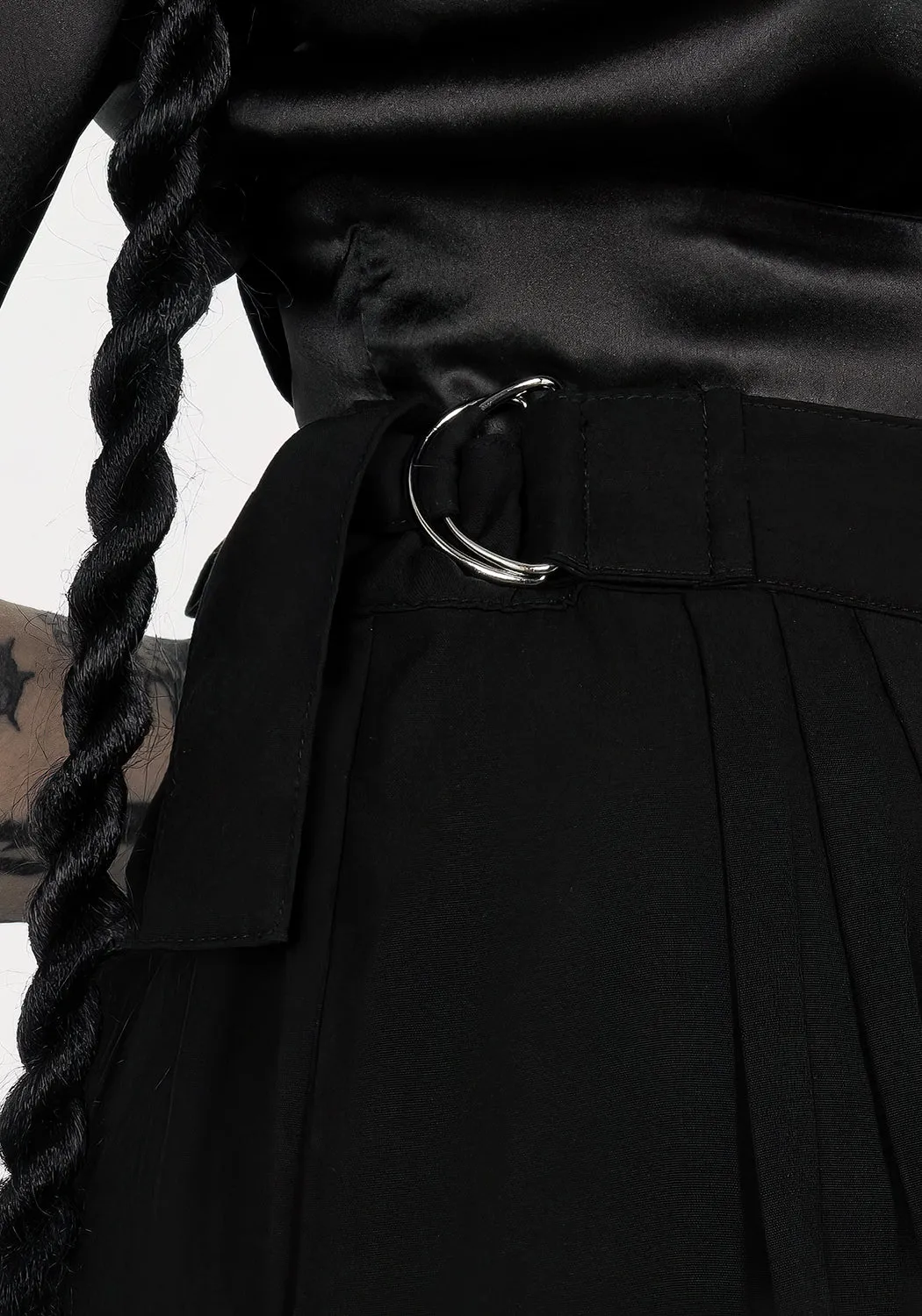 Ostara Palazzo Pant Gusseted Crotch Flattering Style