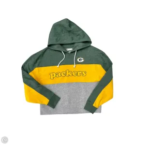 Modern Cut Street Icon Athletic Sweatshirt Hoodie By Nfl In Green, Size: S