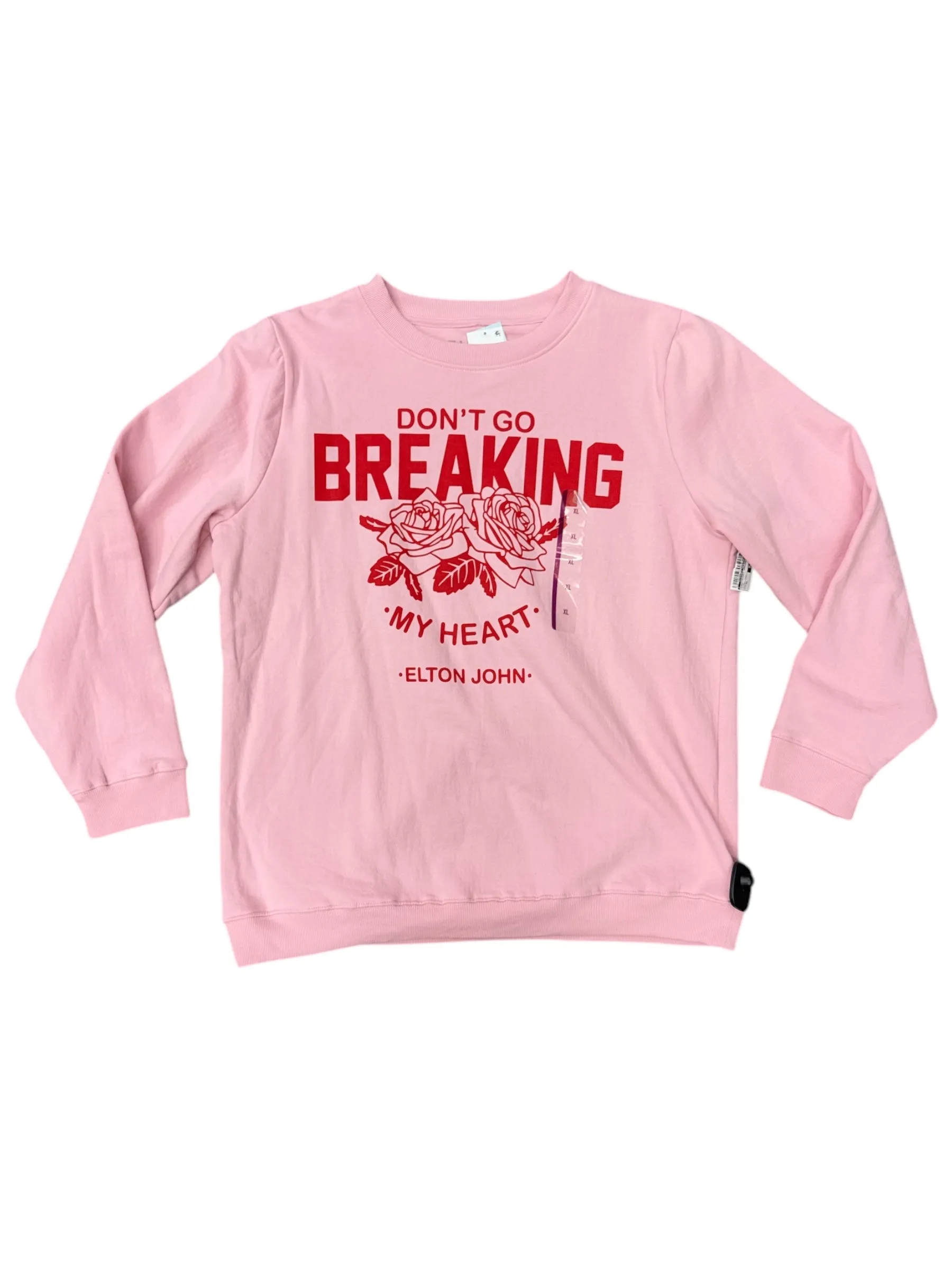 Sweatshirt Crewneck By Clothes Mentor In Pink, Size: Xl FadeResistant Dye Warm Jacket