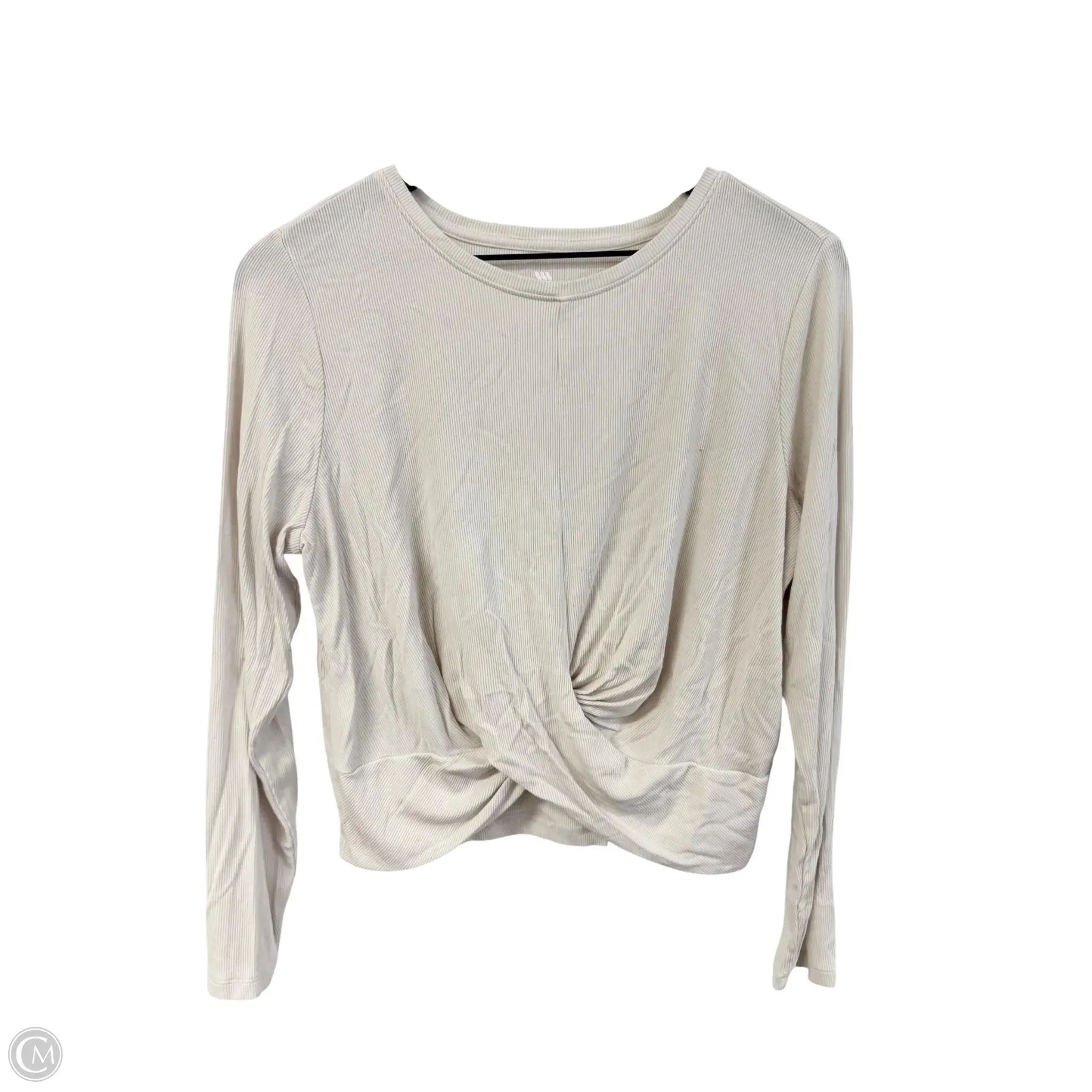 Athletic Sweatshirt Crewneck By All In Motion In Ivory, Size: L High End