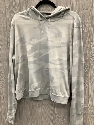 MultiPurposePockets Street Edge Athletic Sweatshirt Hoodie By Spyder In Camouflage Print, Size: L