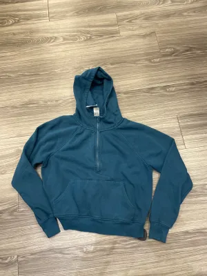 BreathableMesh Queen Glow Sweatshirt Hoodie By Clothes Mentor In Blue, Size: L