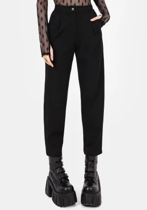 Mona Embroidered Tapered Trousers No Irritation Seams