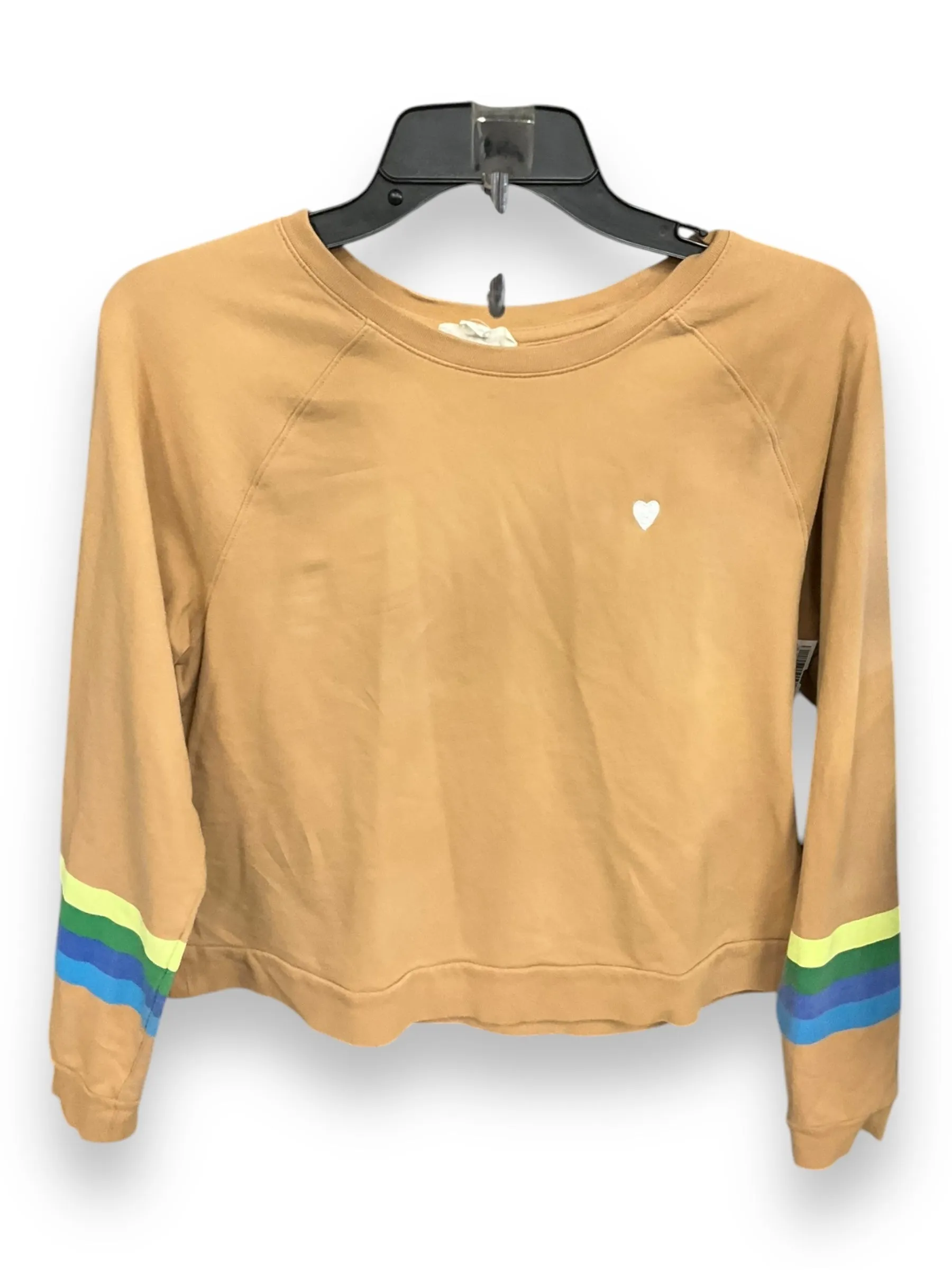 Quick Core Sweatshirt Crewneck By Clothes Mentor In Brown, Size: Xs