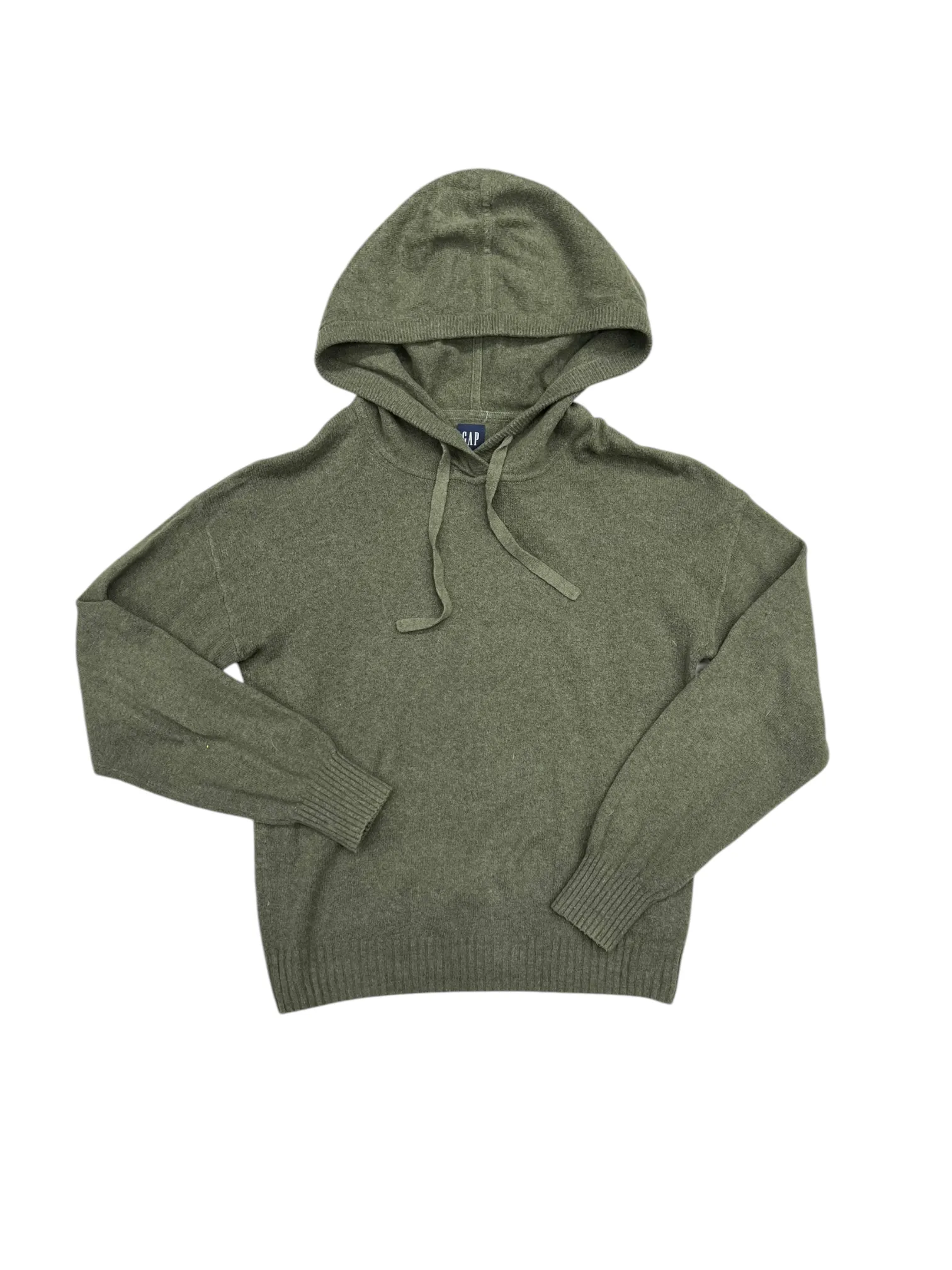 Trendy Outerwear Sweatshirt Hoodie By Gap In Green, Size: S