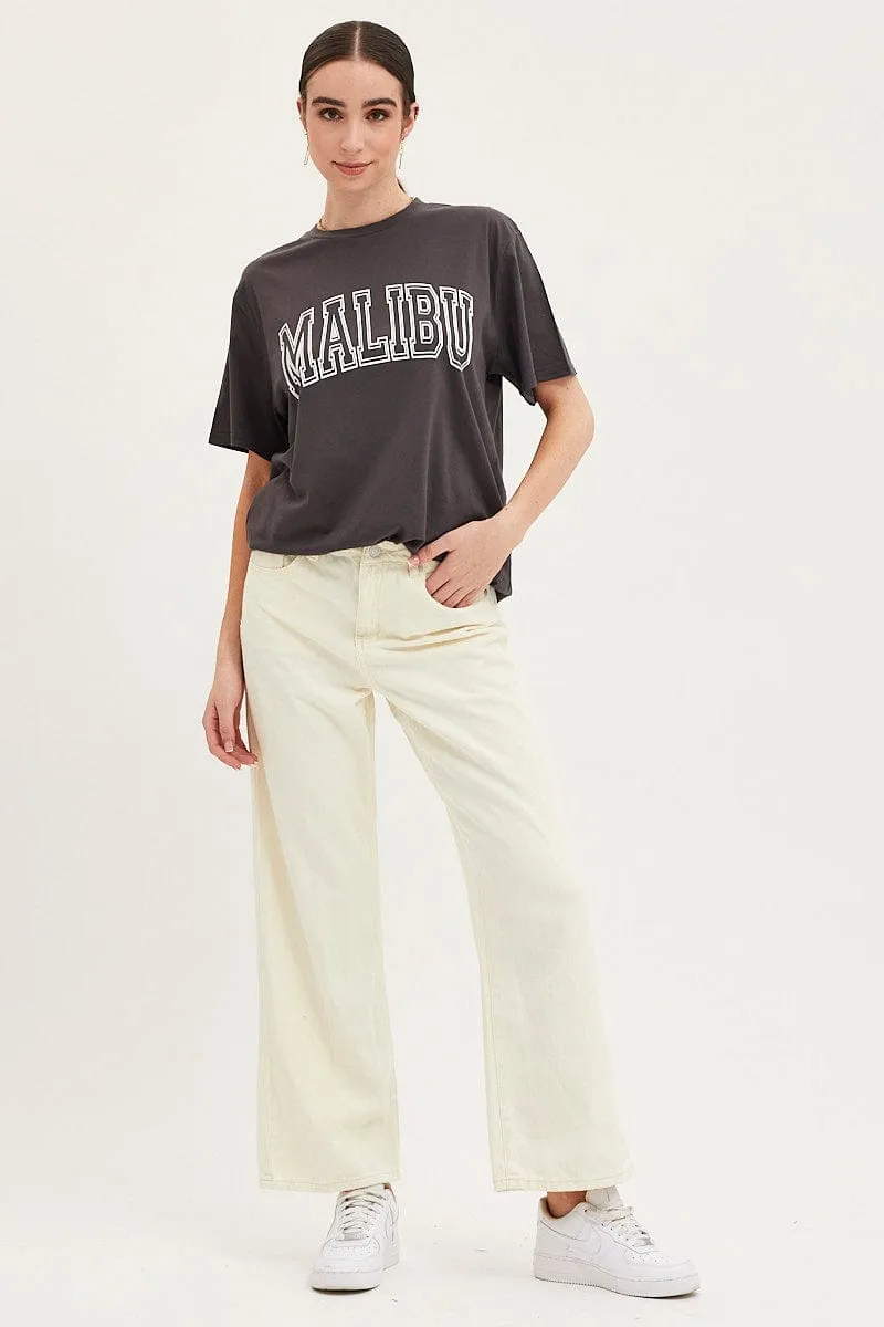 Black Graphic T Shirt Everyday Fashion Look Everyday Layer