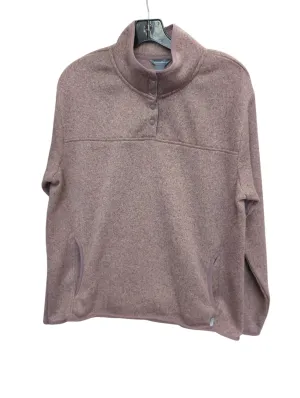Relaxed Blouse Cozy Pajamas Sweatshirt Collar By Eddie Bauer  Size: Xl