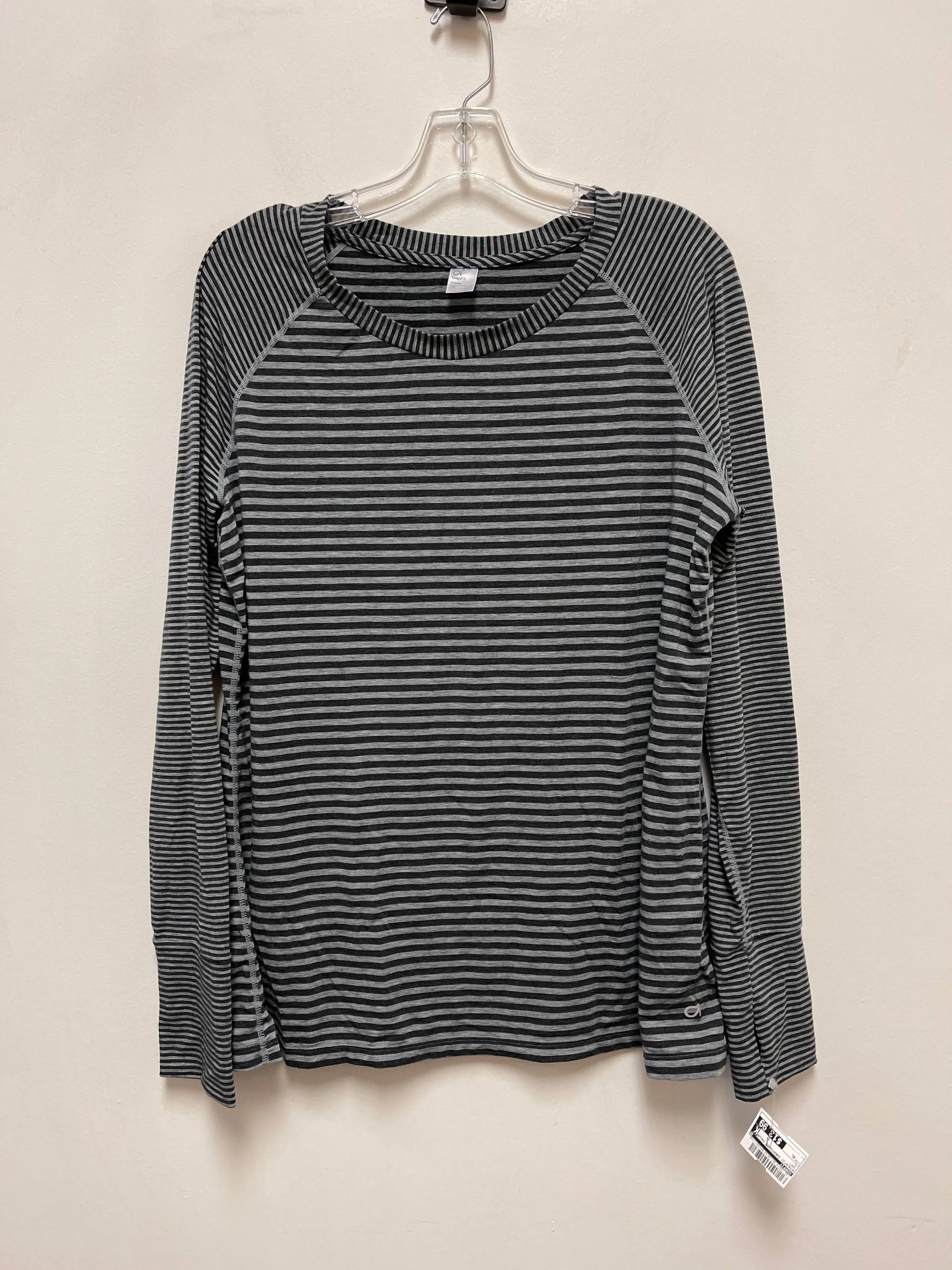 Athletic Sweatshirt Collar By Gapfit In Grey, Size: Xl AntiPilling