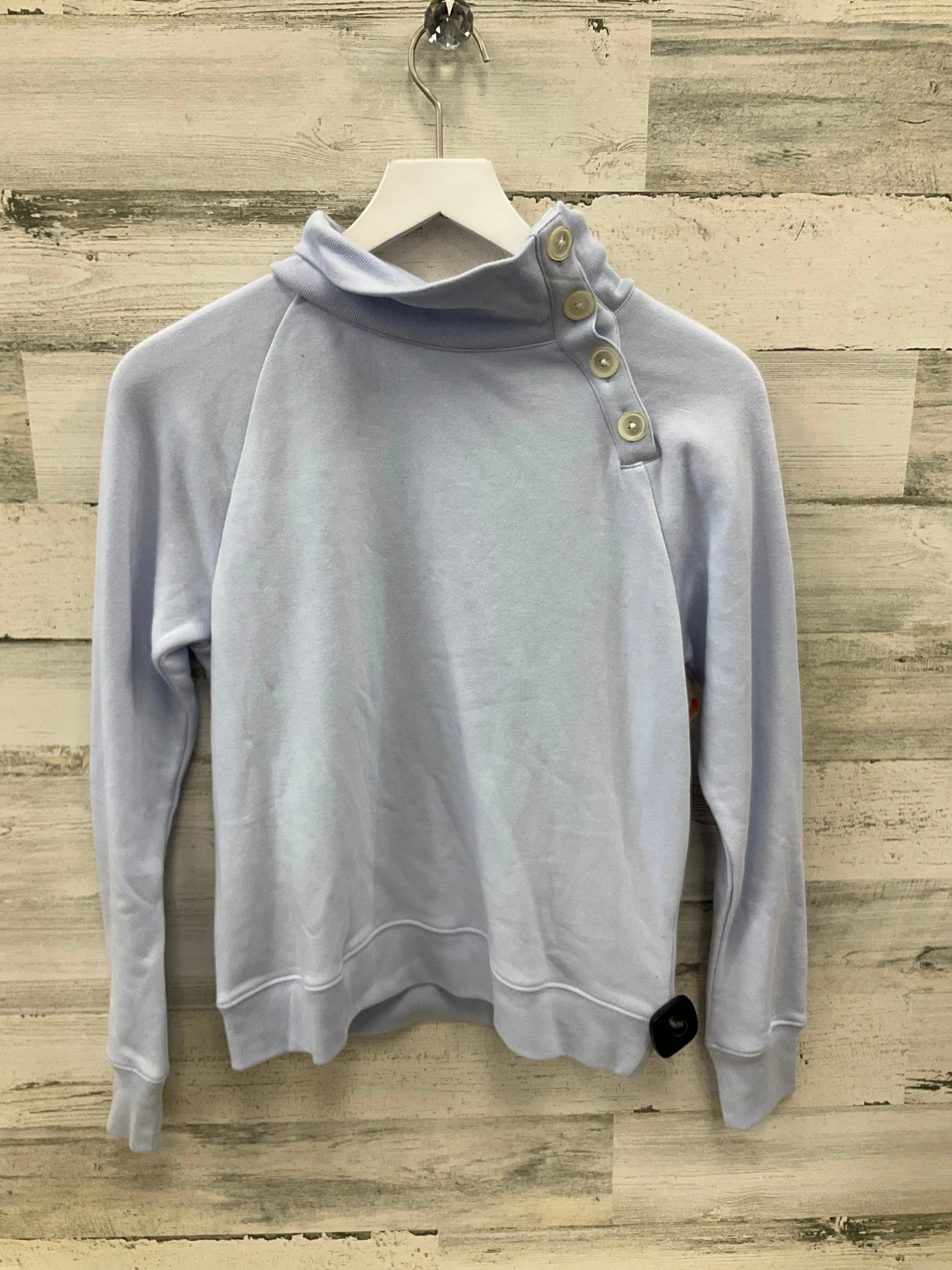 Family Style Late Breeze Sweatshirt Collar By J. Crew In Blue, Size: Xs
