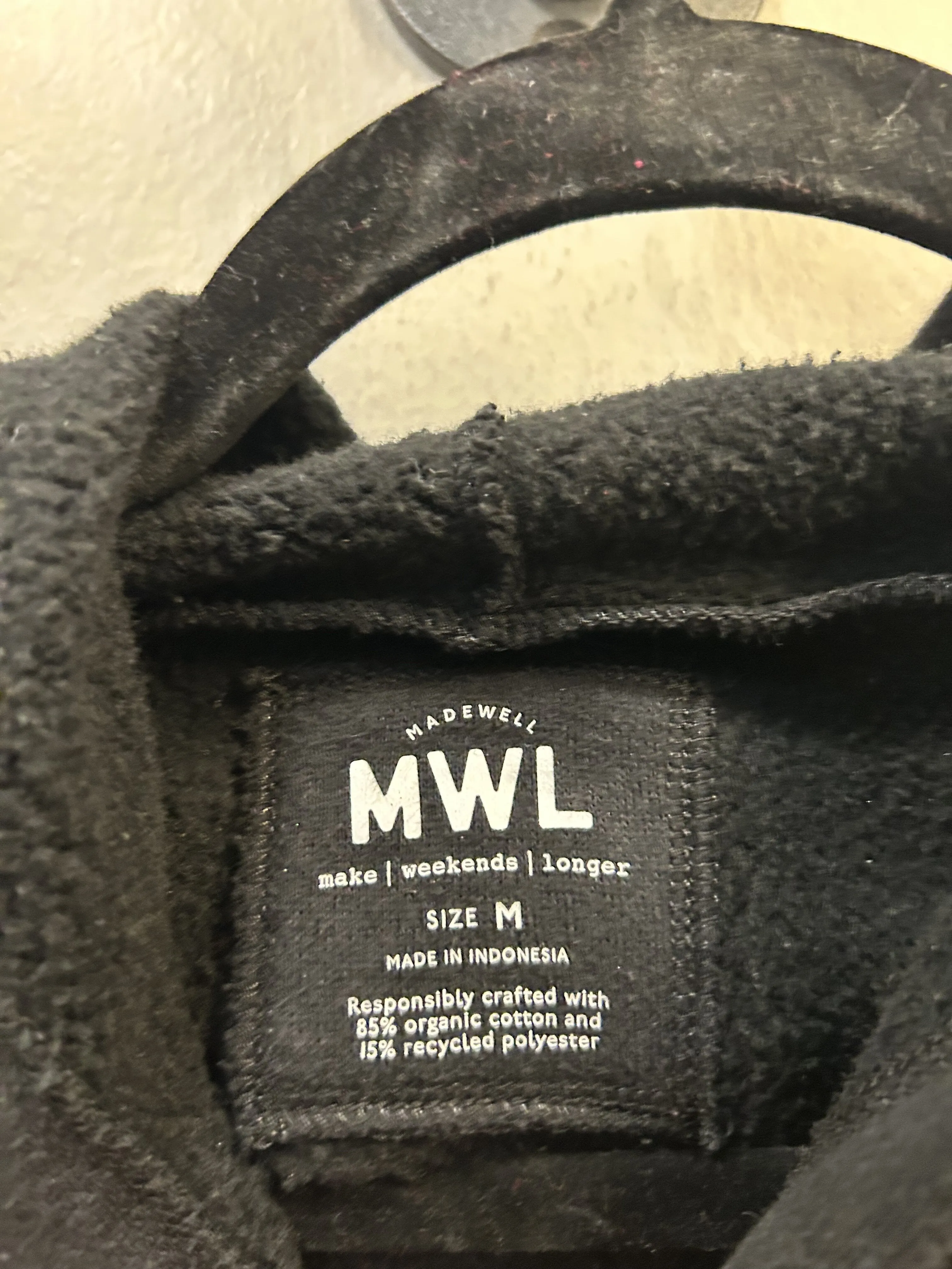 Comfortable Outerwear Shape Hug Sweatshirt Hoodie By Madewell  Size: M