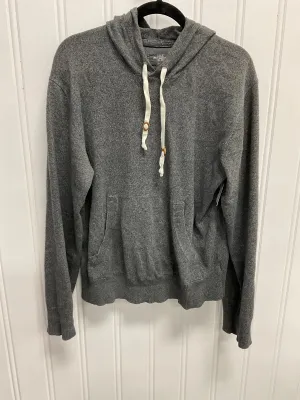 Serene Ease Sweatshirt Hoodie By Logg In Grey, Size:Xl