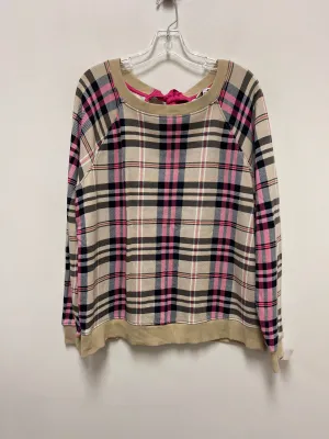 Sweatshirt Collar By Crown And Ivy In Plaid Pattern, Size: Xl Art Mood