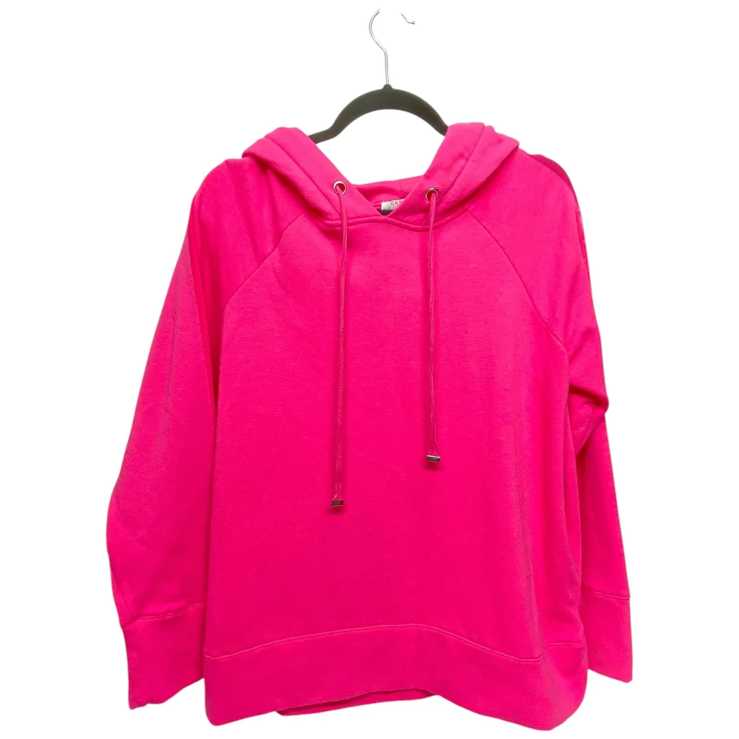 Work-Ready Sweatshirt Hoodie By Danskin In Pink, Size: L