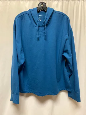 Athletic Sweatshirt Hoodie By Nike In Blue, Size: M Strong Soul MoistureManagement Technology