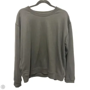 Walk Mood Sweatshirt Crewneck By Clothes Mentor In Black, Size: L