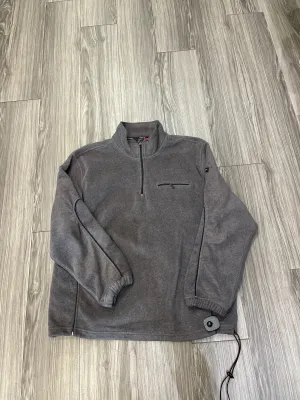 WearResistantHem Teen Fresh Grey Sweatshirt Collar Clothes Mentor, Size Xl