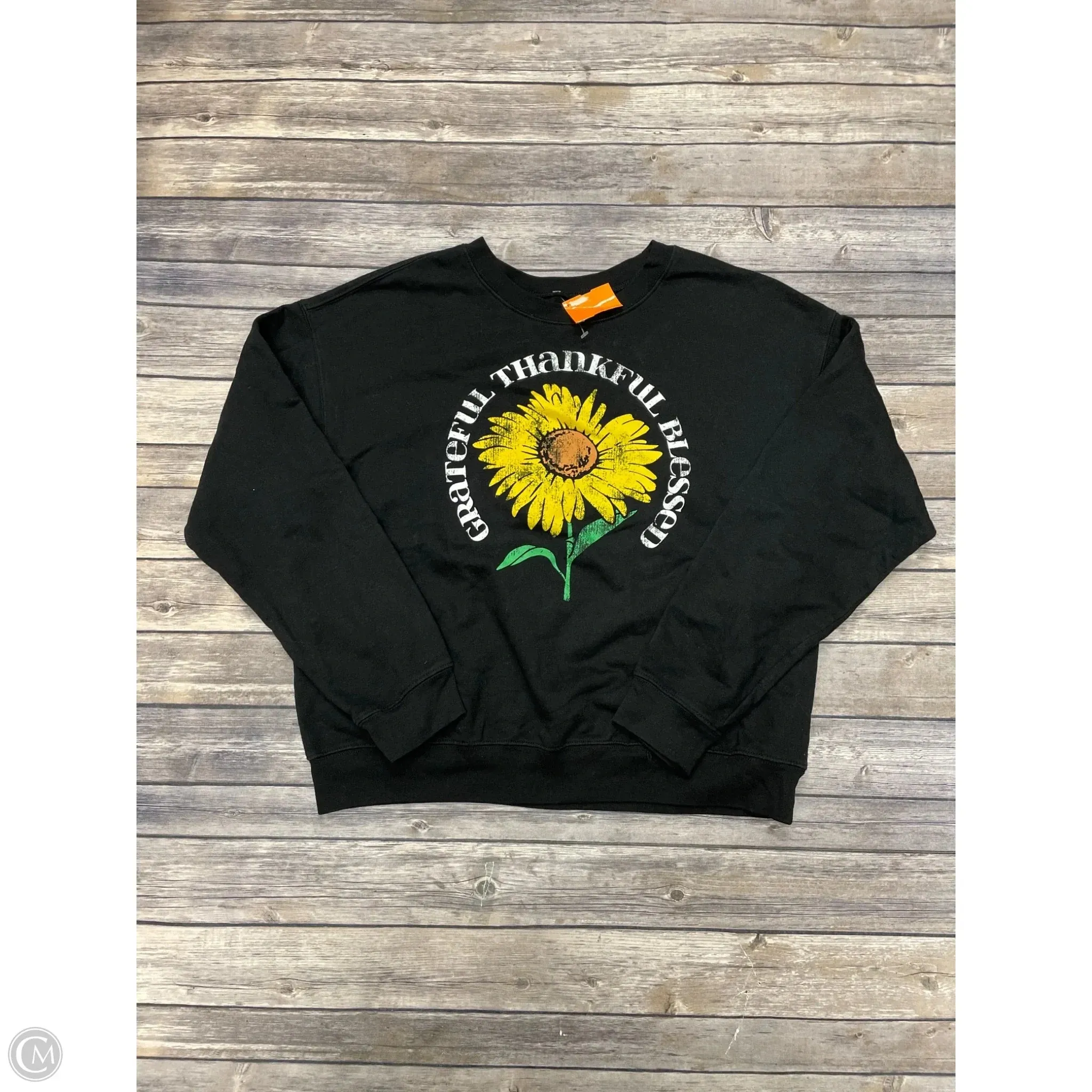 Versatile Hat AntiStatic Lining Sweatshirt Crewneck By Awake In Black, Size: Xxl