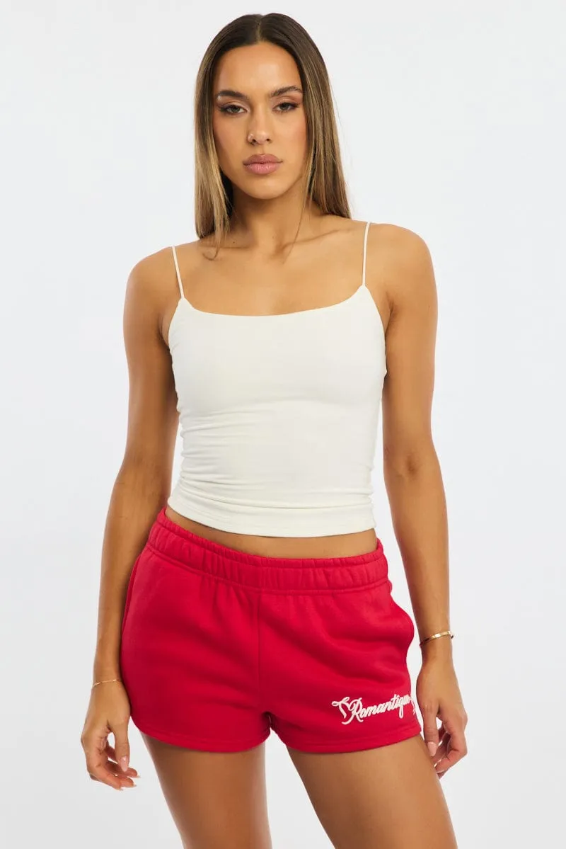 Matte Fit Trendy Jacket White Supersoft Singlet Double Layer