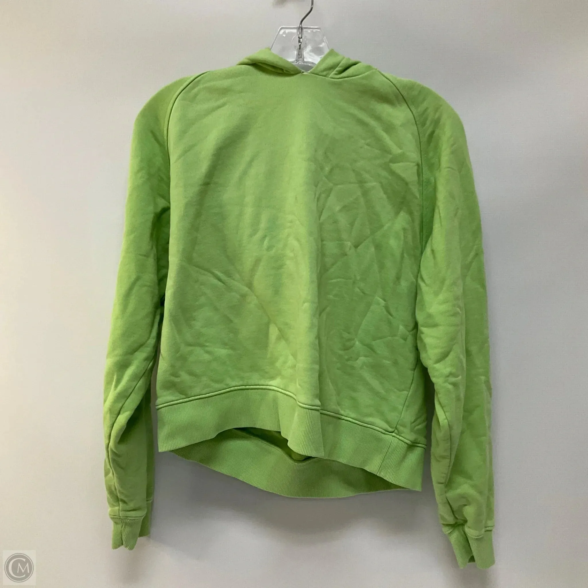 Raw Linen Mom Soft Athletic Sweatshirt Hoodie By Outdoor Voices In Green, Size: Xs