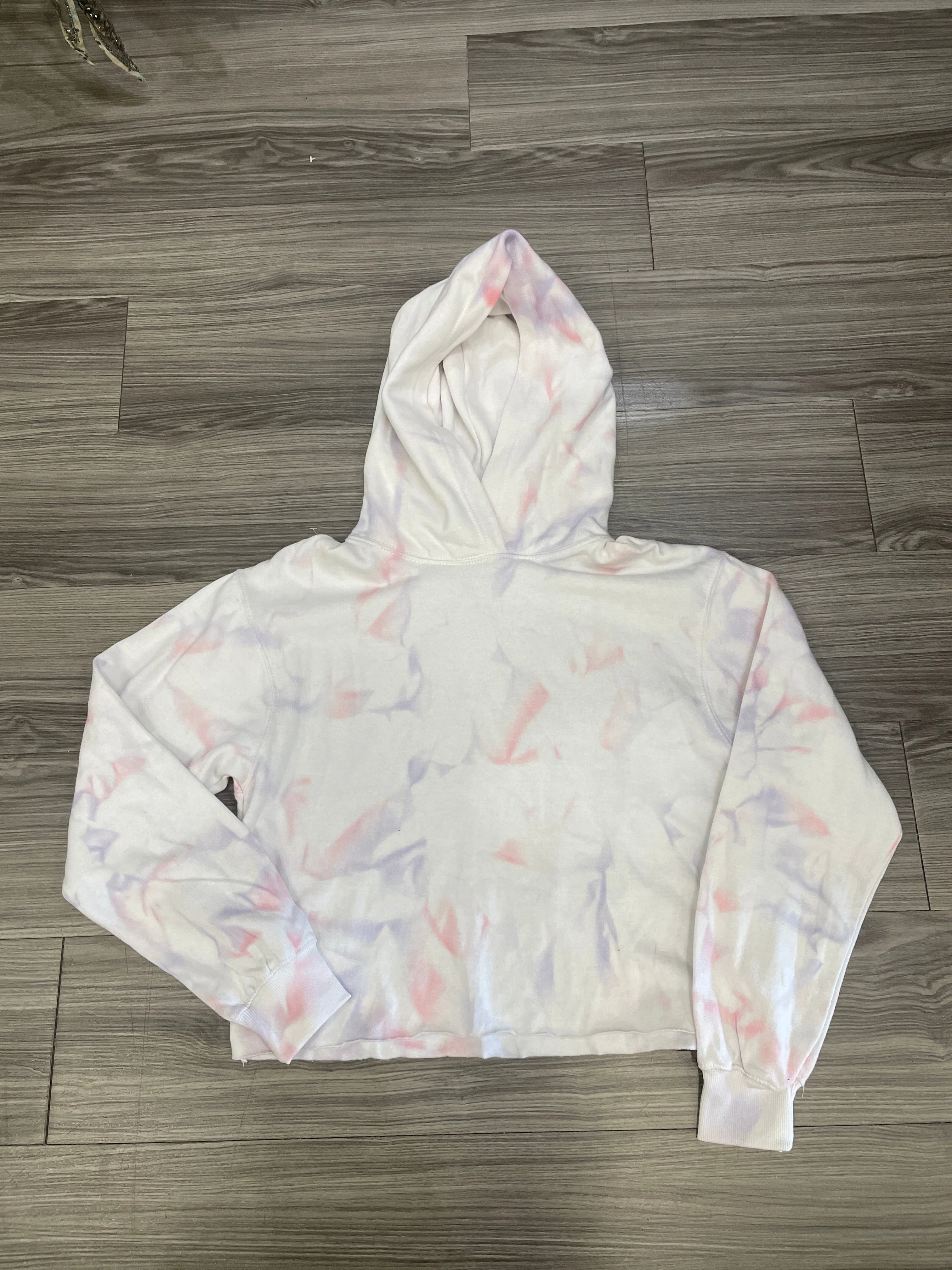 Multi-colored Sweatshirt Hoodie Clothes Mentor, Size M Fresh Ease Hope Fit