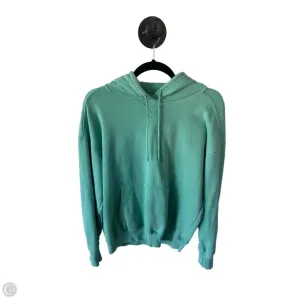 Athletic Sweatshirt Hoodie By Yogalicious In Green, Size: S Art Mood ChafeResistant Seams