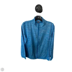 Sweatshirt Collar By Talbots In Blue, Size: M Breathable Material