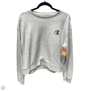 StainlessZippers Sweatshirt Crewneck By Champion In Grey, Size: Xl