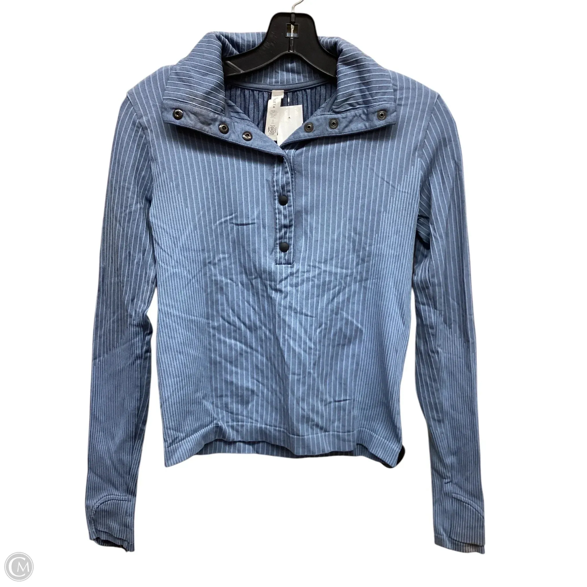Smart Glow Athletic Sweatshirt Collar By Athleta In Blue, Size: Xs