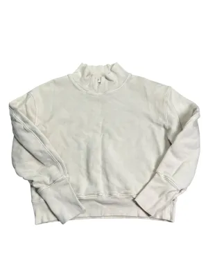 Charm Core Modern Look Sweatshirt Collar By Citizens Of Humanity In Cream, Size:L