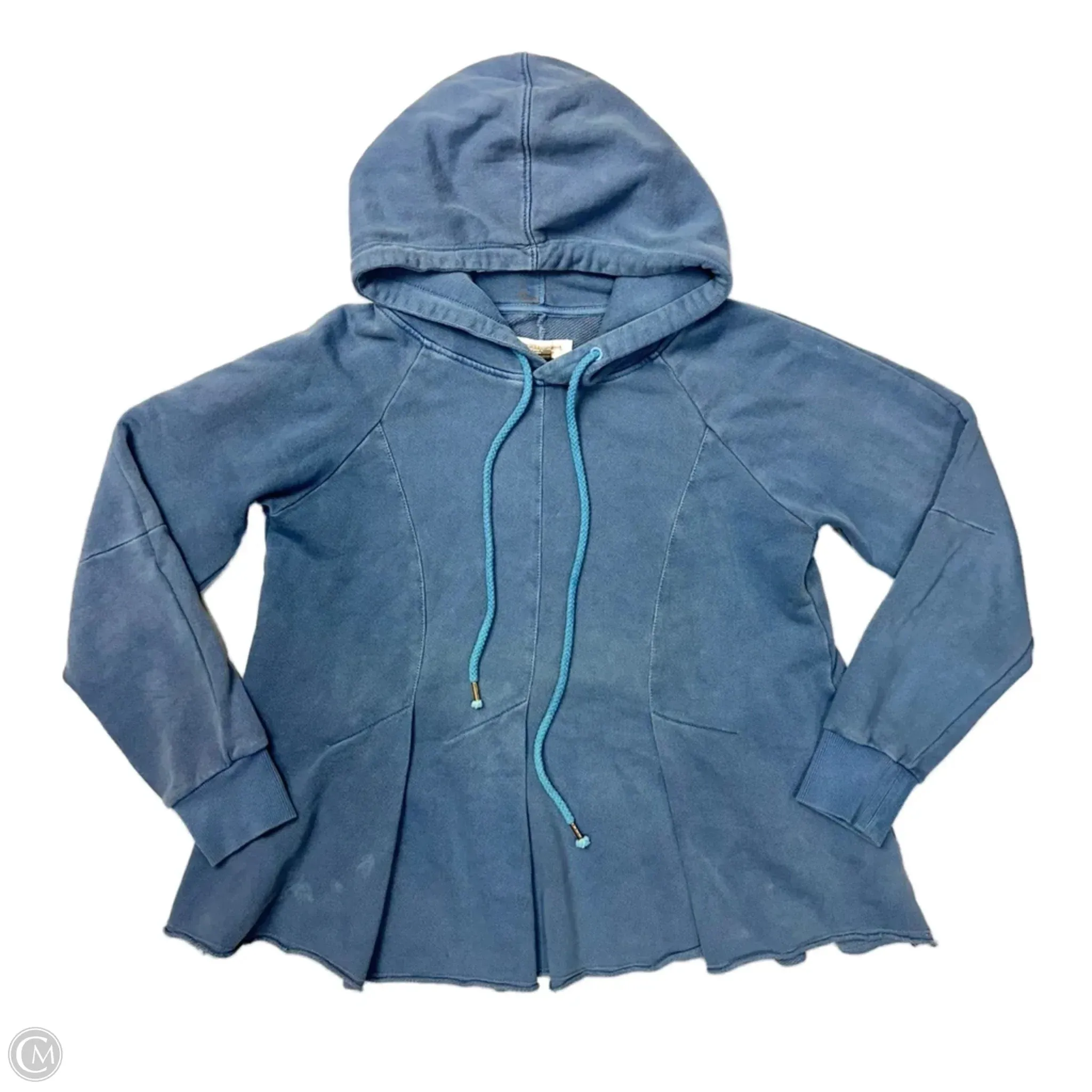 Sweatshirt Hoodie By Pilcro In Blue, Size: S Moon Cool Stylish Jumper