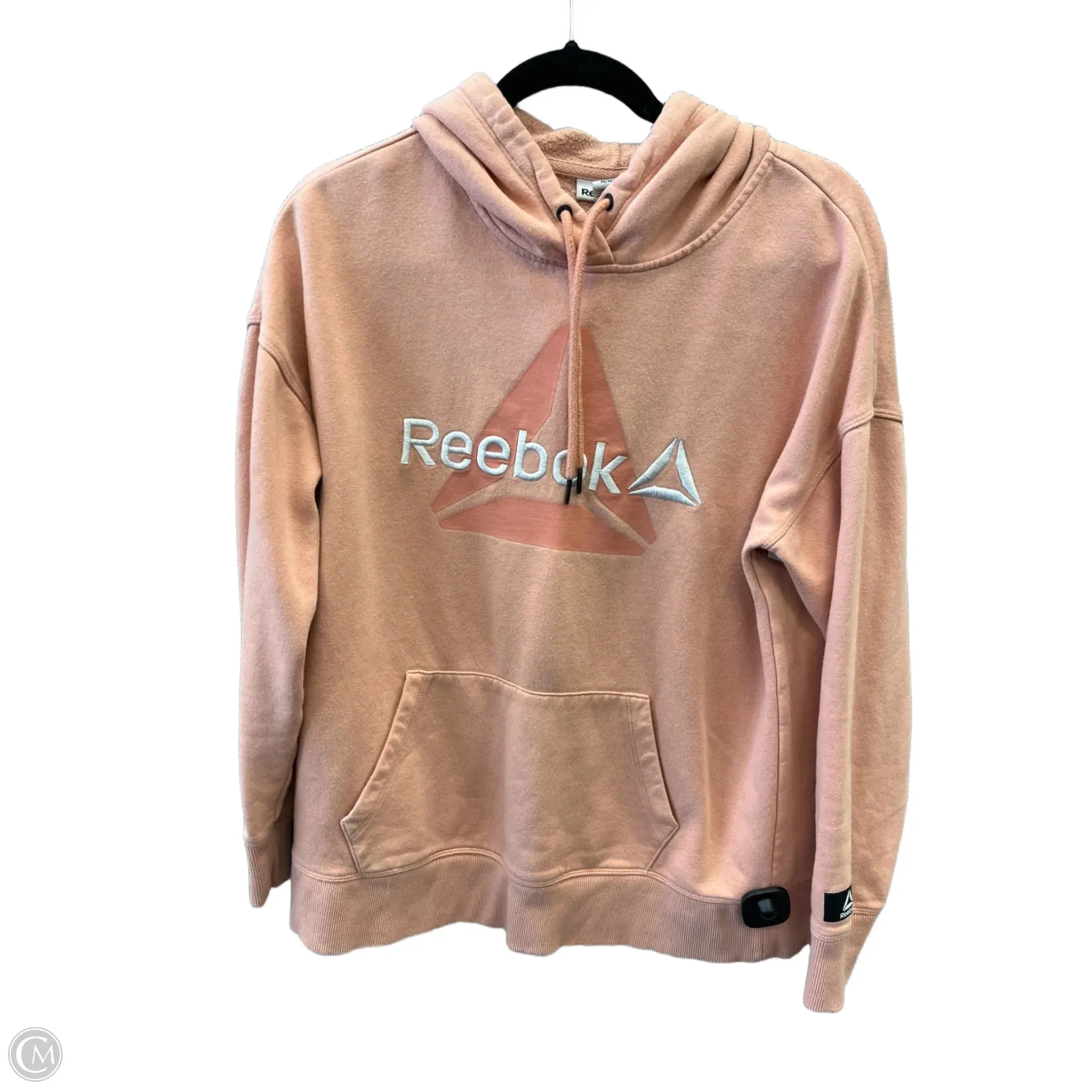 Athletic Sweatshirt Hoodie By Reebok In Peach, Size: M MinimalistStyle Casual Shoes