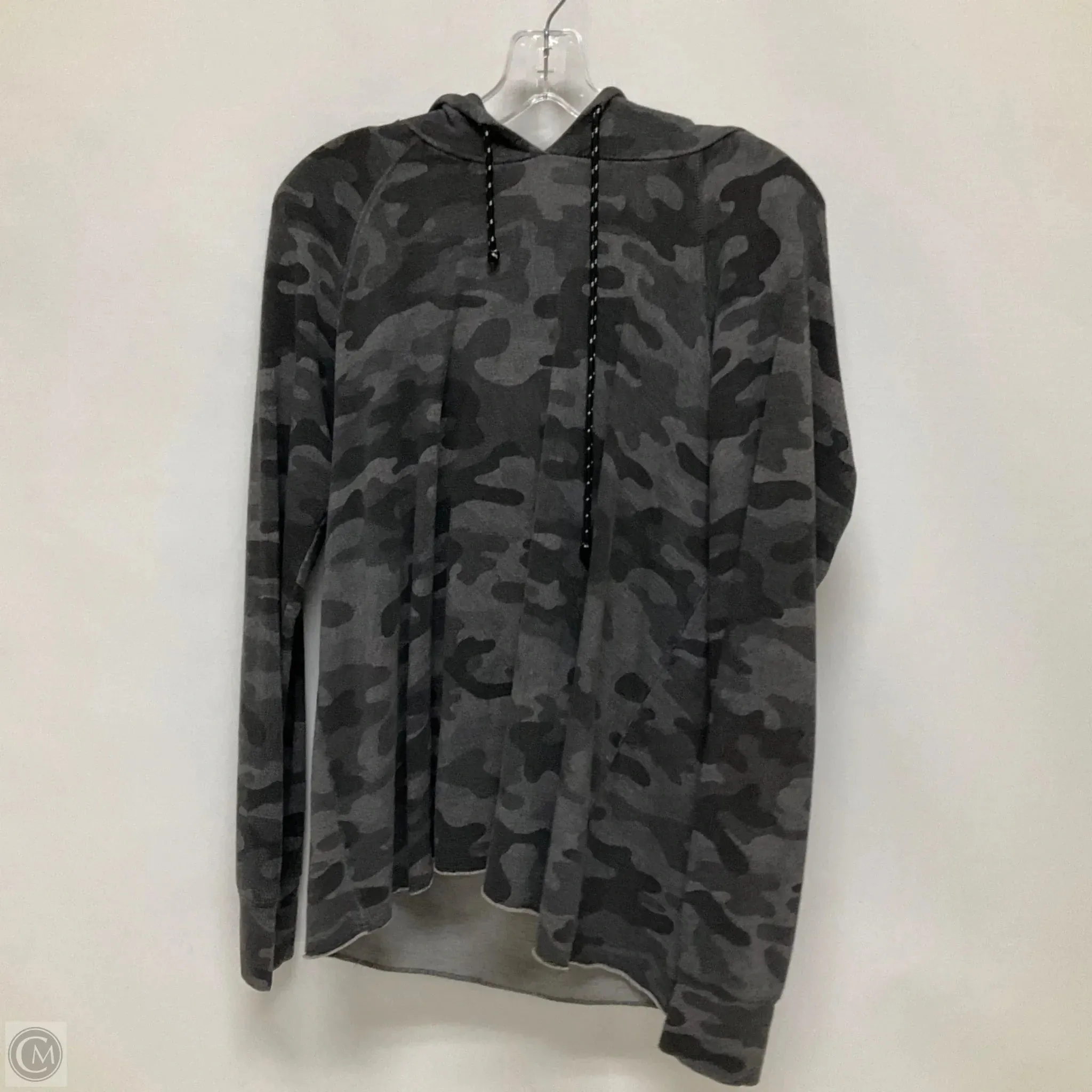 Antibacterial lining CompressionFreeCuffs Sweatshirt Hoodie By Sundry In Camouflage Print, Size: S