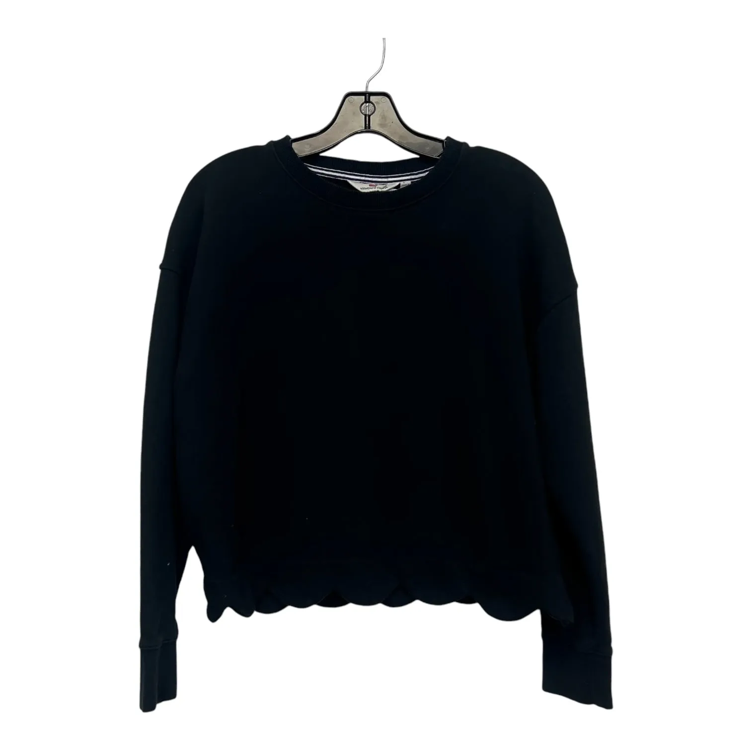 Sweatshirt Crewneck By Vineyard Vines In Black, Size: M Roomy Design BuiltIn Grip