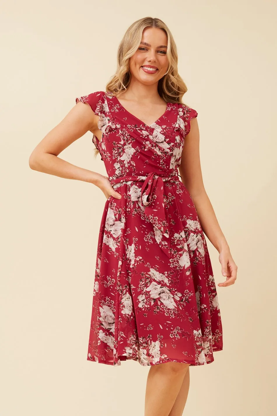 TearResistantMaterial SANDRA FLORAL DRESS