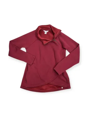 Athletic Sweatshirt Crewneck By Athleta In Red, Size: S Casual Outfit