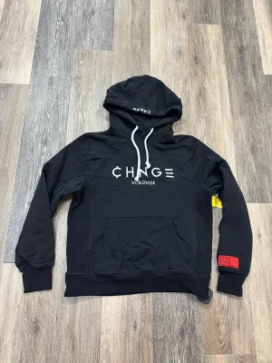 TaglessDesign Sweatshirt Hoodie By Change In Black, Size: S