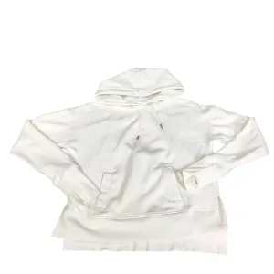 Sporty Design Sweatshirt Hoodie By Avia In White, Size: S