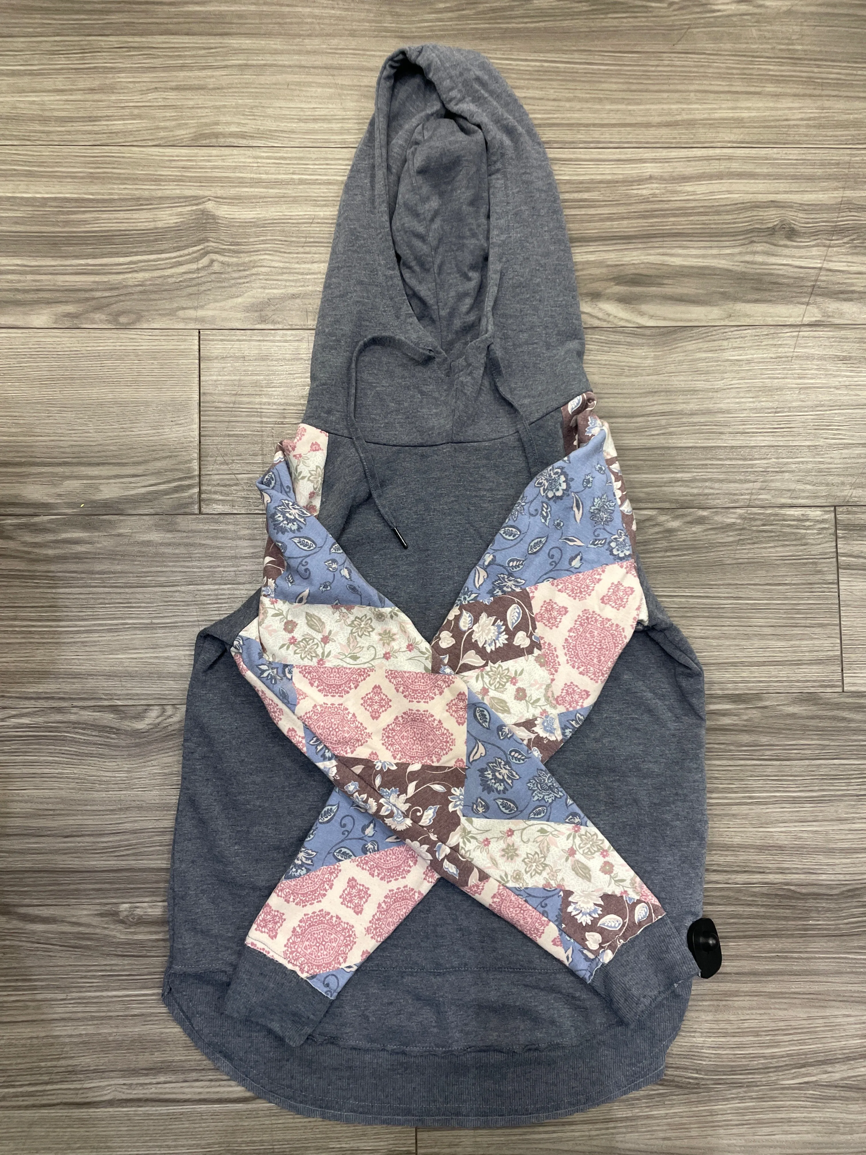 Virtual Mode Sweatshirt Hoodie By Maurices In Blue, Size: S