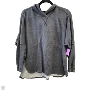 Sweatshirt Hoodie By The North Face In Grey, Size: L ChafeResistant Seams FlexibleWaistband