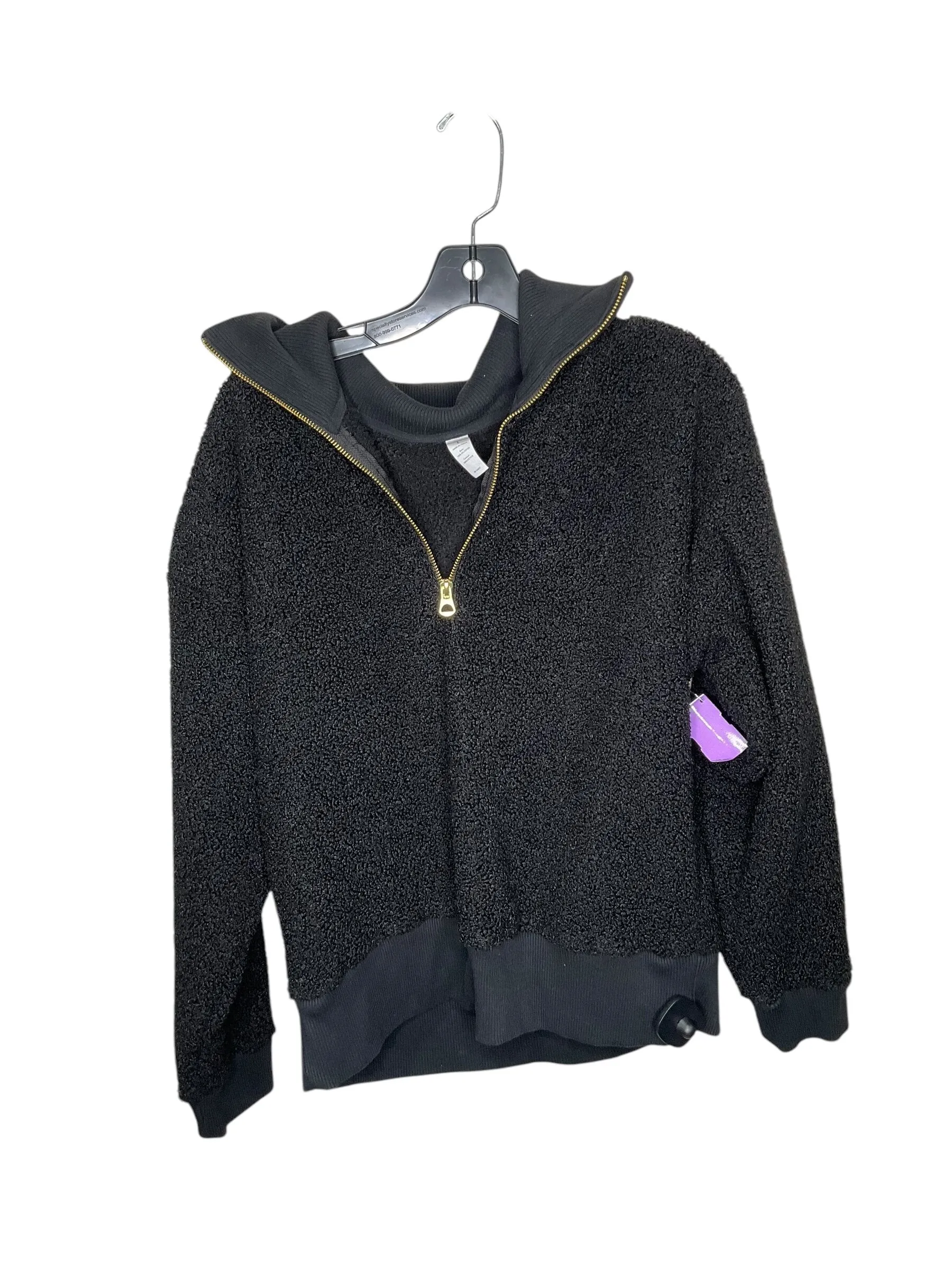 Sweatshirt Collar By Yogalicious  Size: L Stretch Ease Translucent Soul