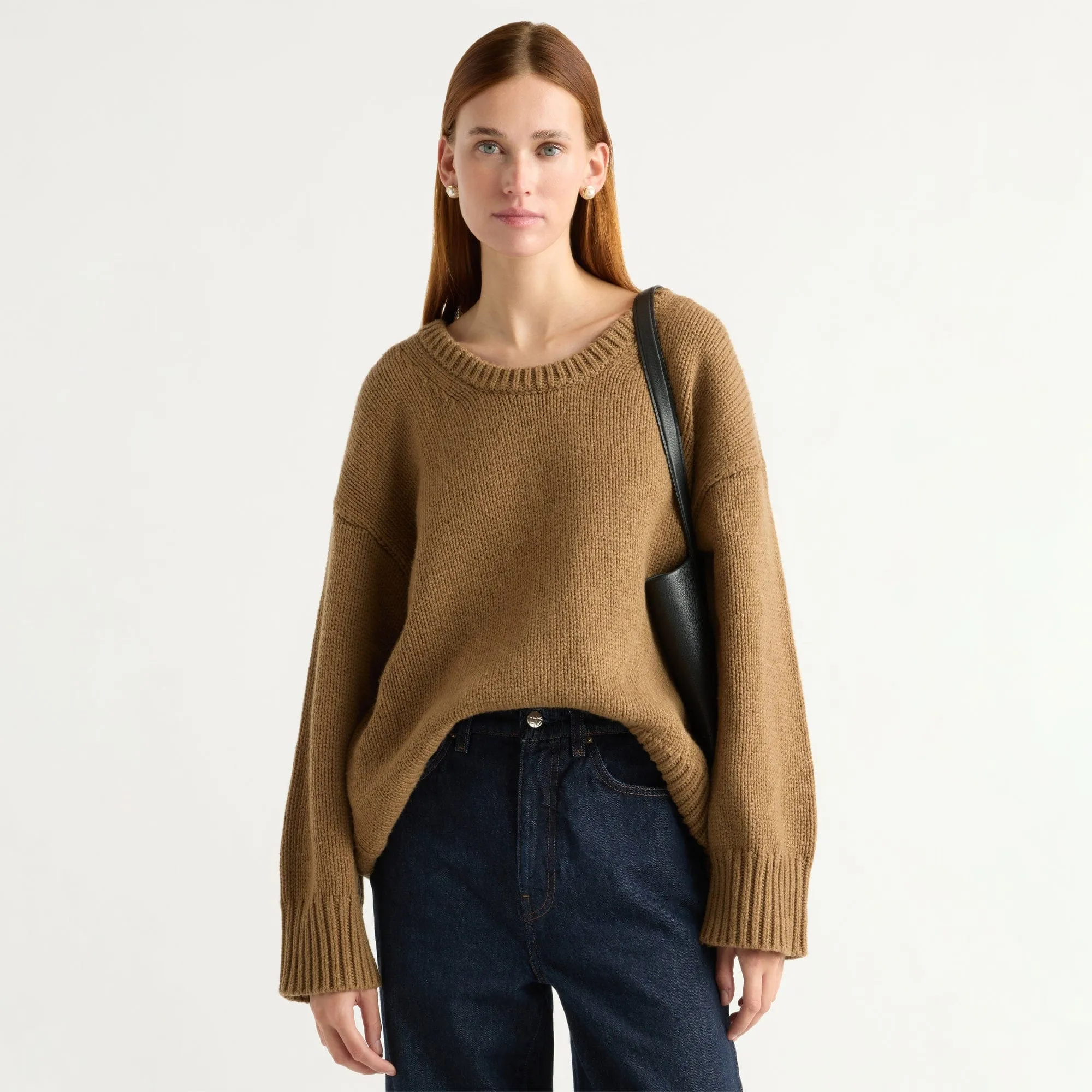Archie Deep U-Neck Sweater Zero Pilling Guarantee