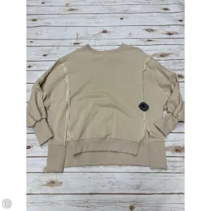 Noble Grace Sweatshirt Crewneck By Cmf In Beige, Size: S