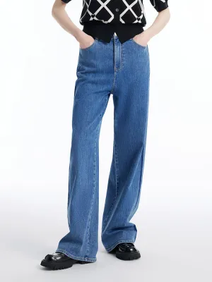 Denim Loose Straight Women Jeans Timeless Cut Bold Traveler Gear
