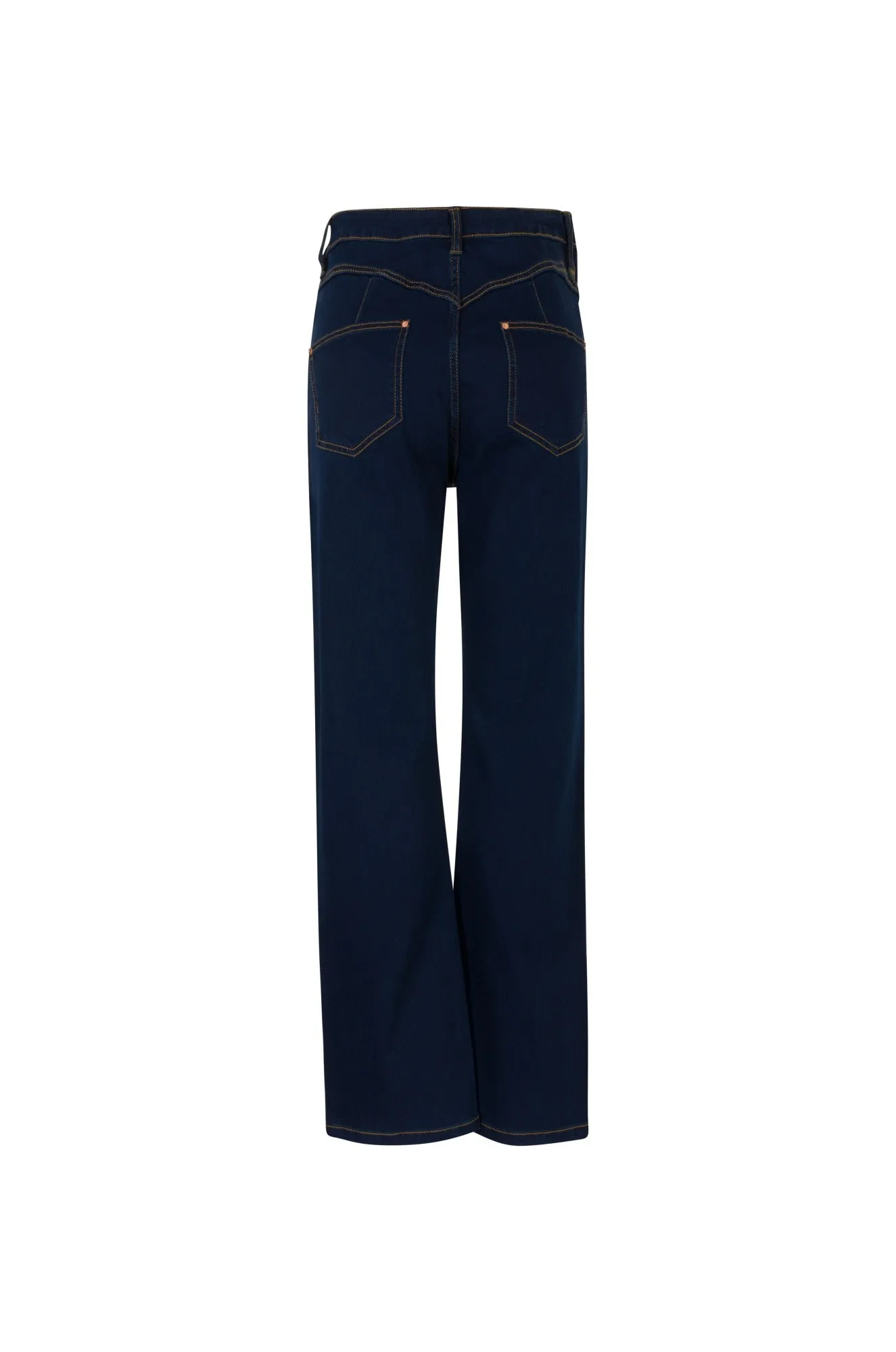 Advanced Stretch Recovery Wonder Denim Flare leg Jeans | DARK INDIGO | 6608B1