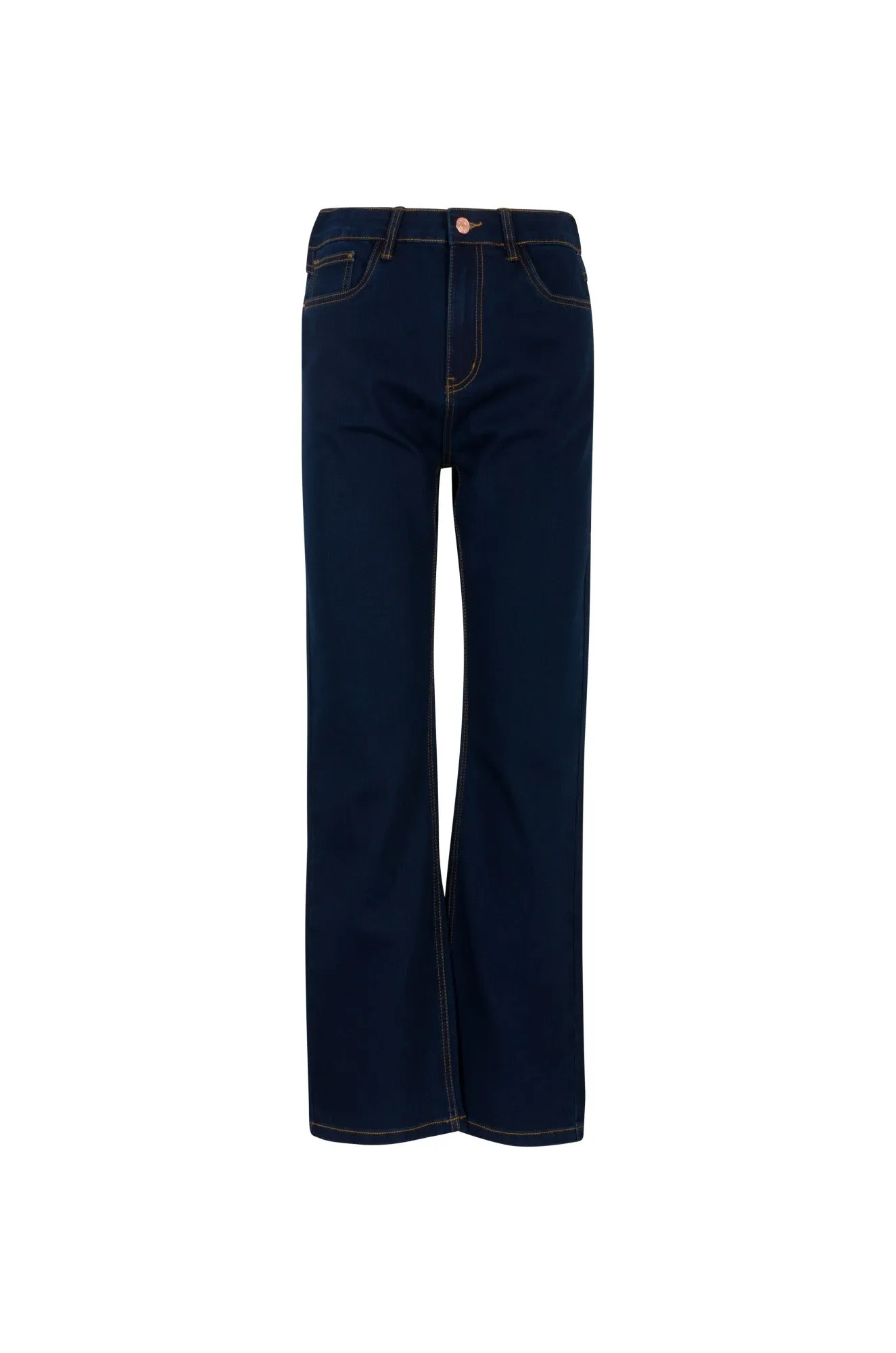 Wonder Denim Flare leg Jeans | DARK INDIGO | 6608B1 Essential Style Balanced Look
